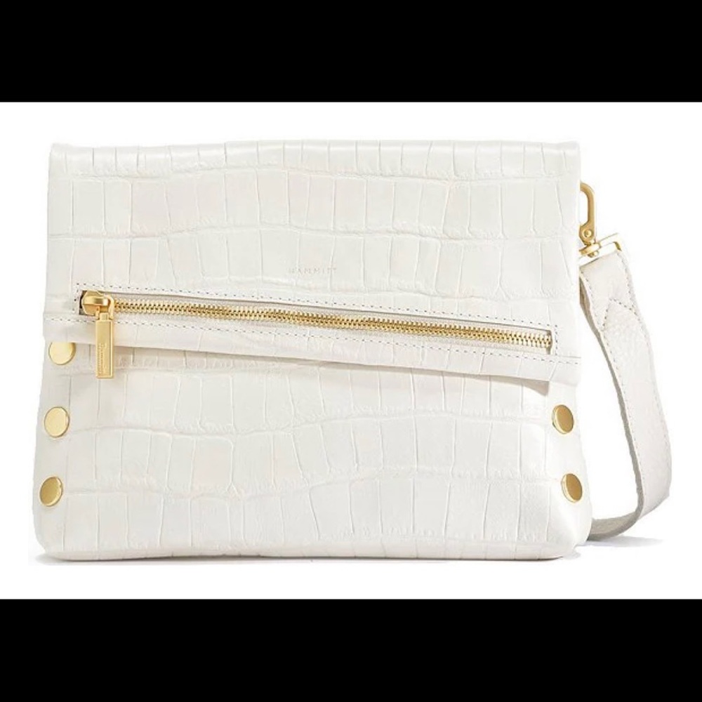 Hammitt medium crocco embossed crossbody